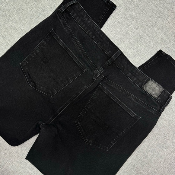 American Eagle Dream High Rise Jeggings Black Skinny Jeans Size 16 - Picture 7 of 12